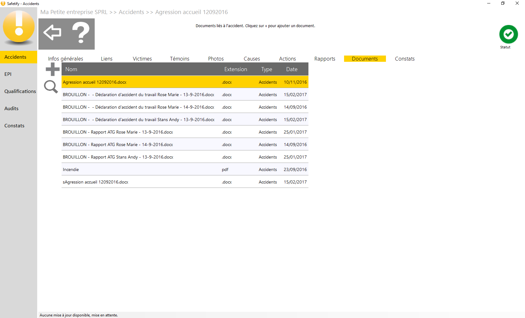Accidents_documents
